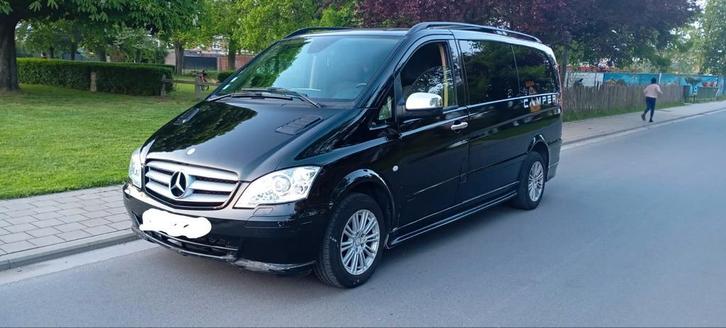 Mercedes Vito €5 3.0automaat, Autos, Mercedes-Benz, Particulier, Vito, Air conditionné, Bluetooth, Feux de virage, Verrouillage central