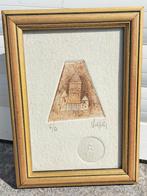 petite eau forte signe andre colpin, Antiquités & Art, Art | Eaux-fortes & Gravures, Enlèvement ou Envoi