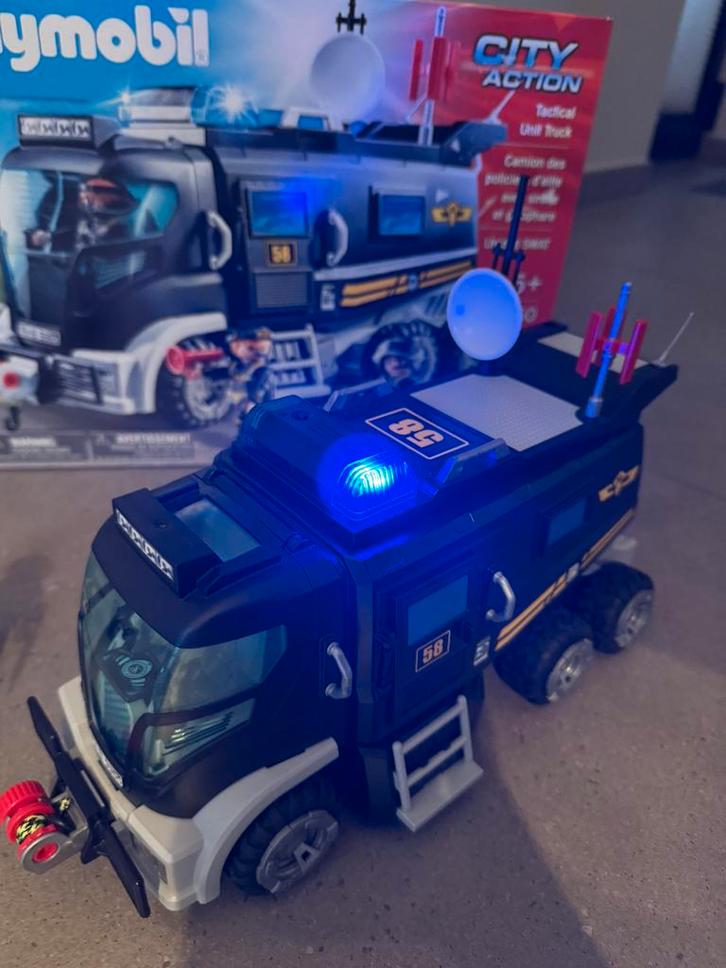 Playmobil grote set politie, Kinderen en Baby's, Speelgoed |Speelgoedvoertuigen, Zo goed als nieuw, Ophalen