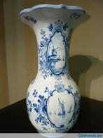 Delftse vaas van Petrus Regout Maastricht van keramiek, Antiek en Kunst, Ophalen of Verzenden