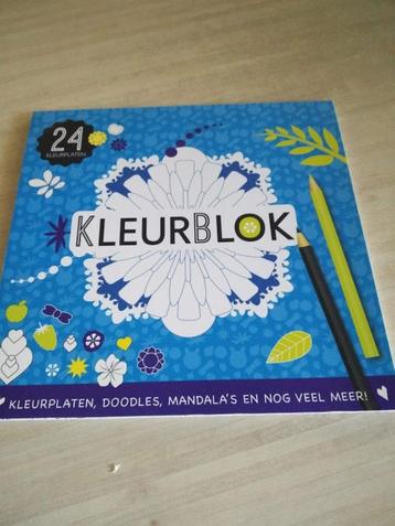 Boek, Kleurboek voor Volwassenen.  NIEUW. beschikbaar voor biedingen
