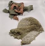 Britse WO2 Camouflage net met gaas, Verzamelen, Verzenden, Landmacht, Helm of Baret