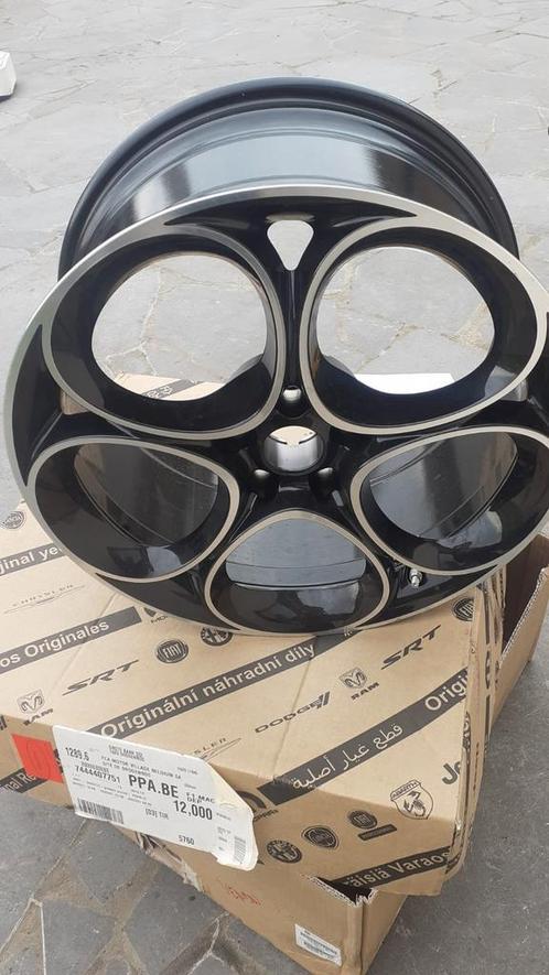 JANTES DE ALFA ROMEO GIULIA VELOCE 19 POUCES NEUF D ORIGINE, Auto-onderdelen, Banden en Velgen, Velg(en), 19 inch, Nieuw, Ophalen of Verzenden