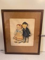 1930 Tanka & Vanka Kinderen uit de Sovjet Unie schilderij., Ophalen of Verzenden, Zo goed als nieuw, Schilderij