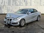 BMW 220i 2017 061.000 km AUTOMAAT / MOTOR OK, Auto diversen, Ongevalwagen, Zilver of Grijs, Benzine, BMW, Coupé