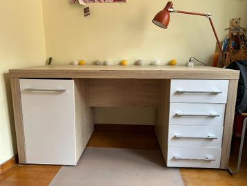 Bureau avec tiroirs, Enlèvement, Utilisé