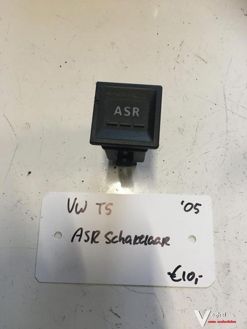 Vw Transporter T5 1.9tdi 5 versn. 2005  ASR schakelaar, Auto-onderdelen, Dashboard en Schakelaars, Gebruikt, Ophalen of Verzenden