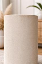 Socle cylindrique en pierre synthetique, Enlèvement, Utilisé, Verre