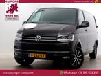 Volkswagen Transporter T6 2.0 TDI 150pk E6 Lang DSG-Automaat, Auto's, Bestelwagens en Lichte vracht, Automaat, Zwart, Parkeersensor