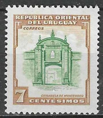 Uruguay 1954 - Yvert 628 - Citadel van Montevido (PF)