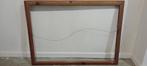 Cadre ancien vide recyclé,Peek Frean & Co, 72x98/63x89,c18, Enlèvement, Bois