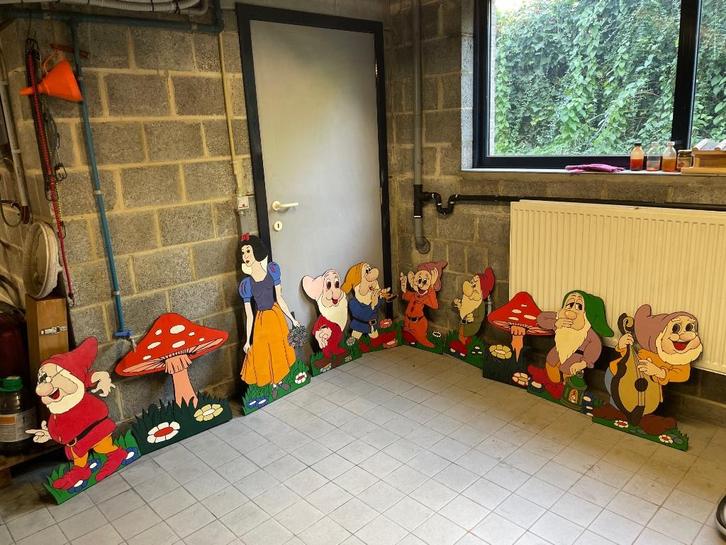 Sneeuwwitje en de 7 dwergen, Antiek en Kunst, Curiosa en Brocante, Ophalen