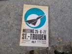 Catalogus vergaderingen Sint-Truiden uit 1977, Gelezen, Ophalen of Verzenden, 20e eeuw of later