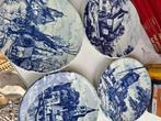 Delfts blauw borden 4 seizoenen, Antiek en Kunst, Ophalen of Verzenden