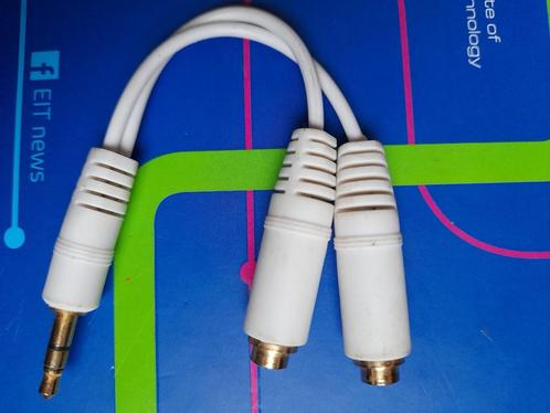 Audio schakelkabel naar 3.5 jack, Audio, Tv en Foto, Audiokabels en Televisiekabels, Nieuw, Overige kabels, Minder dan 2 meter