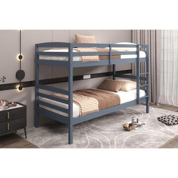 Stapelbed Roy 90x200 Splitsbaar Grijs - 143.5x97x beschikbaar voor biedingen