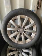 4 banden + velgen 205/55/R16H (CONTINENTAL), Ophalen, Gebruikt, Band(en)