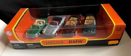 Set van 4 echoauto's 1:43 Jaguar/Bmw - collectie, Hobby en Vrije tijd, Modelauto's | 1:43, Nieuw, Auto, Ophalen of Verzenden