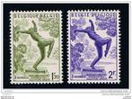 BELGIQUE TIMBRES RIK WOUTERS LA VIERGE FOLLE 1955 N.969 970, Postzegels en Munten, Ophalen of Verzenden, Postfris, Postfris, Kunst