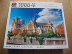 Puzzle King 1000, cathédrale Notre-Dame, France, Enlèvement ou Envoi, 500 à 1500 pièces, Neuf, Puzzle