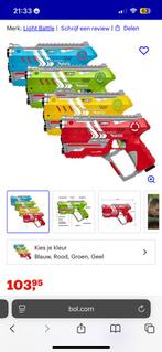 Light Batttle Lasergun set 7 -8 guns, Ophalen, Zo goed als nieuw