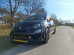 Abarth 595 pista leder/airconditioning etc. 138000km, Auto's, Abarth, Adaptive Cruise Control, Euro 6, Zwart, Leder