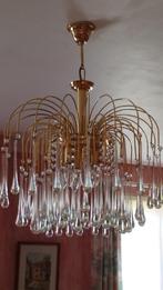 Lustre chandelier Maltose vintage, Huis en Inrichting, Lampen | Kroonluchters, Ophalen, Gebruikt, Maltose