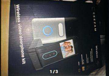 Videophone Sonnette sans fil avec caméra Ceezam  beschikbaar voor biedingen