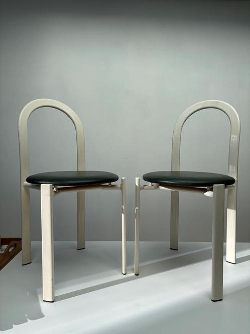 Vintage design metalen stoelen, Huis en Inrichting, Stoelen, Ophalen