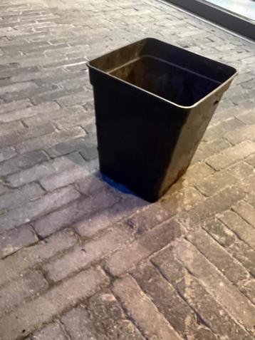 Grote vierkantige kweekpotten 30,5 x 31 cm beschikbaar voor biedingen