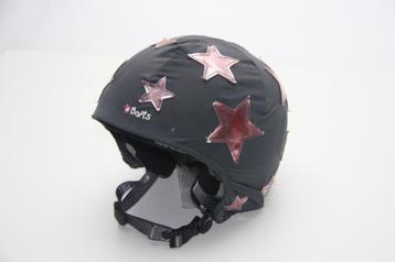 Barts ski helm cover hoes grijs sterren / stars * size 53 - 