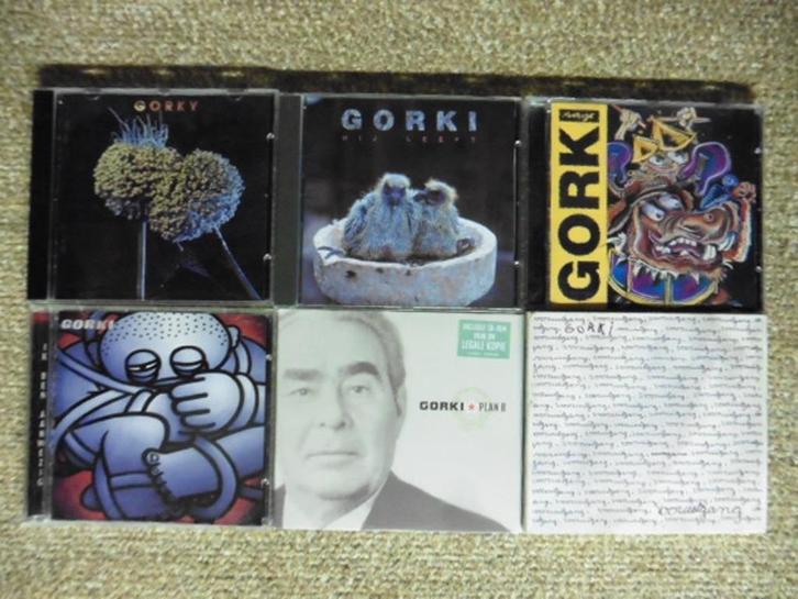Gorki cd collectie (Pakketprijs 6 cd's) Belpop, Cd's en Dvd's, Cd's | Nederlandstalig, Gebruikt, Rock, Ophalen of Verzenden