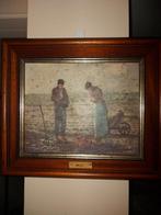 Schilderij Het Angelus - Millet, Antiek en Kunst, Kunst | Schilderijen | Klassiek, Ophalen