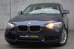 BMW 114i/5-deur/Scherm/Multistuur, 5 places, Série 1, 1598 cm³, Bleu