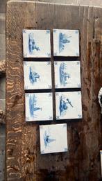 Tegel delfs blauw 7 stuks, Antiek en Kunst, Ophalen of Verzenden