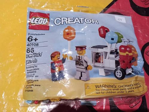 LEGO - 40108 - Polybag chariot à ballons, Enfants & Bébés, Jouets | Duplo & Lego, Neuf, Lego, Ensemble complet, Enlèvement ou Envoi
