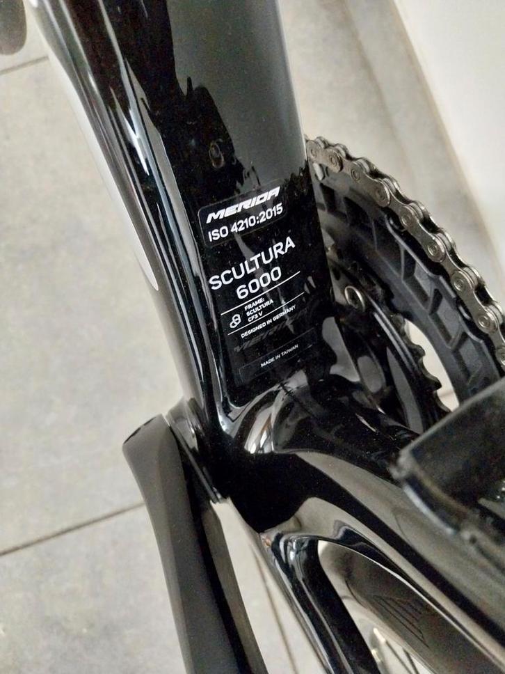 Sculpture Mérida 6000, Vélos & Vélomoteurs, Vélos | Vélos de course, Neuf, Hommes, Autres marques, Plus de 20 vitesses, Carbone