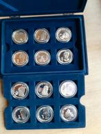 12x  22,85gram 925/1000 zilver, Postzegels en Munten, Ophalen of Verzenden, Zilver, Setje, Zilver