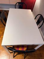 Table ikea 125x75 avec 4 chaises, Huis en Inrichting, Complete eetkamers, Ophalen, Zo goed als nieuw