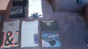 Lot de 5 T-Shirts beschikbaar voor biedingen