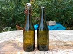 Oude bierflessen Centrale  Brassicole Courtraisienne, Verzamelen, Biermerken, Ophalen of Verzenden, Gebruikt