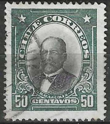 Chili 1911 - Yvert 96 - Federico Errazuriz Zanartu (ST) beschikbaar voor biedingen