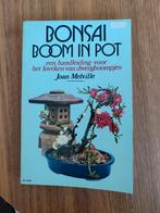 Boek bonsai boom in pot tuinieren planten, Ophalen of Verzenden, Zo goed als nieuw
