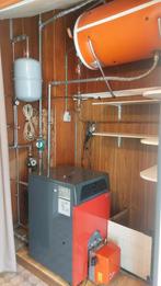 Volledige installatie mazoutketel, Bricolage & Construction, Chauffe-eau & Boilers, Enlèvement, Utilisé, Boiler