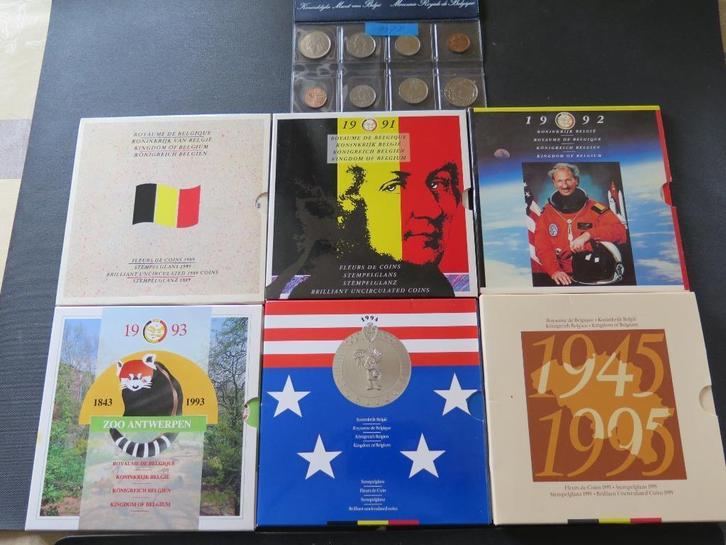 munt series, Postzegels en Munten, Munten | België, Setje, Overig, Ophalen of Verzenden