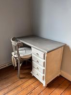 Bureau + Bureaustoel, Ophalen, Gebruikt, Bureau