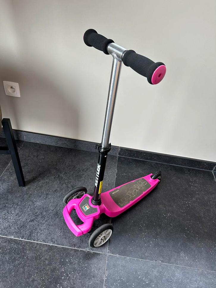 Kettler Kwizzy step roze meisjesstep, Fietsen en Brommers, Steps, Zo goed als nieuw, Ophalen