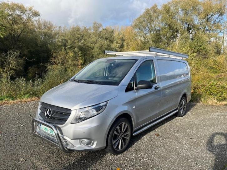 MERCEDES VITO 116CDI LANG 163PK 2020 34.270KM 29.744€ ex btw, Auto's, Bestelwagens en Lichte vracht, Bedrijf, Te koop, 360° camera