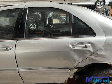 MERCEDES S W220 Zilver 744 links achter deur 1998-2005 beschikbaar voor biedingen