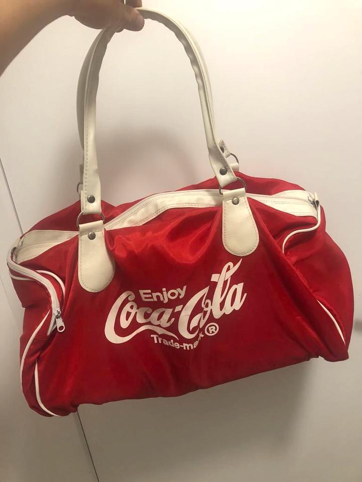 Sac vintage Coca-Cola rétro, Verzamelen, Merken en Reclamevoorwerpen, Gebruikt, Overige typen, Ophalen
